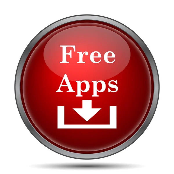 Ícone aplicativos gratuitos — Fotografia de Stock