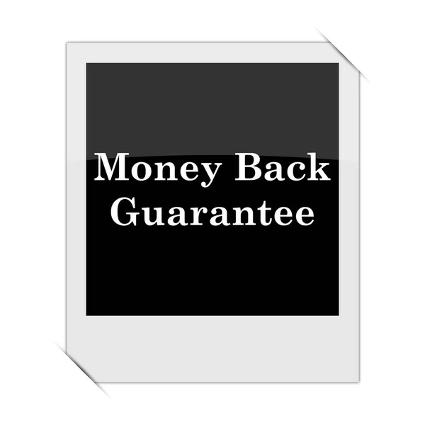 Money back guarantee icon — Stock Photo, Image