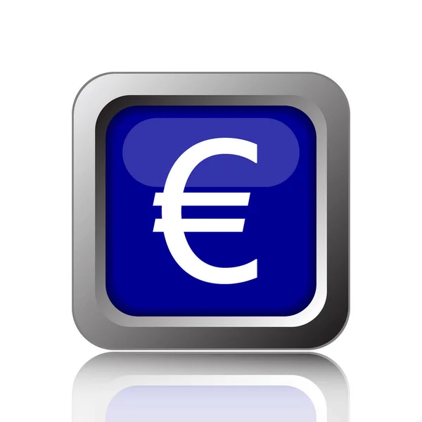 Ikona euro — Stock fotografie