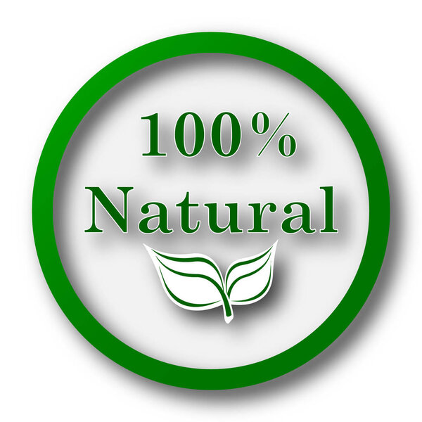 100 percent natural icon