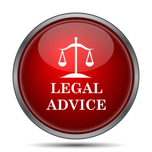 Legal advice icon — Stock Photo, Image