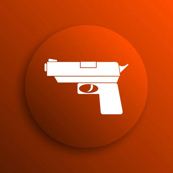 Gun icon — Stock Photo, Image