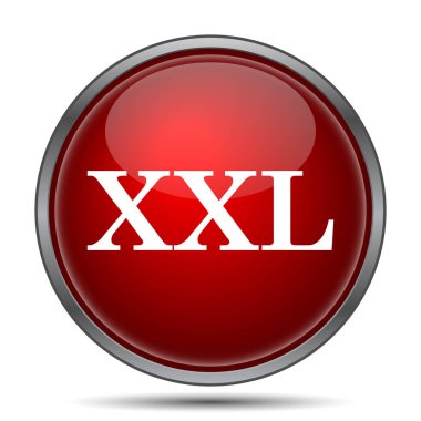 XXL simgesi. Beyaz arka plan üzerinde Internet düğmesi