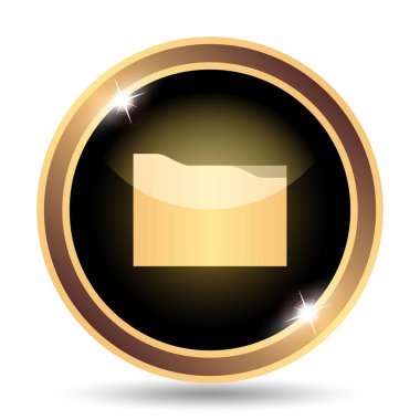 Klasör simgesi. Beyaz arka plan üzerinde Internet düğmesi