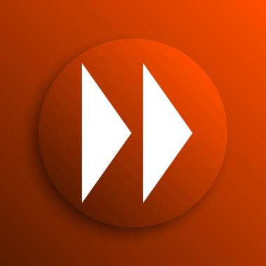 Hızlı ileri işareti simgesi