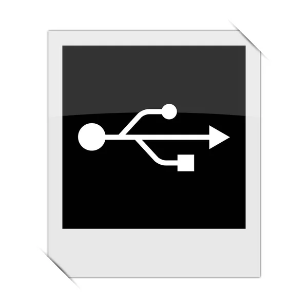 Icono USB —  Fotos de Stock