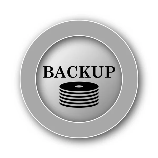 Back Icon Internet Button White Background — Stock Photo, Image