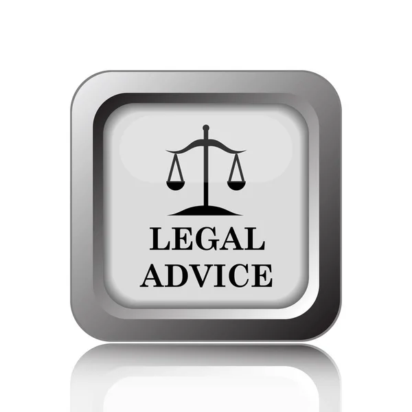 Legal advice icon — Stock Photo, Image