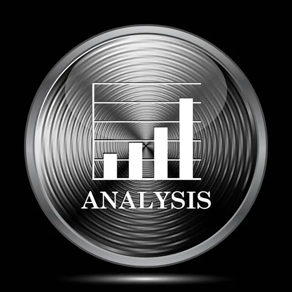 Ícone de análise — Fotografia de Stock