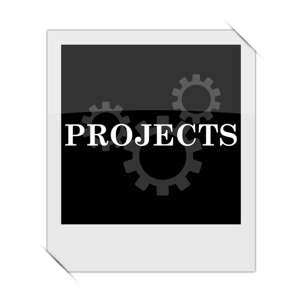 Icono de proyectos — Foto de Stock