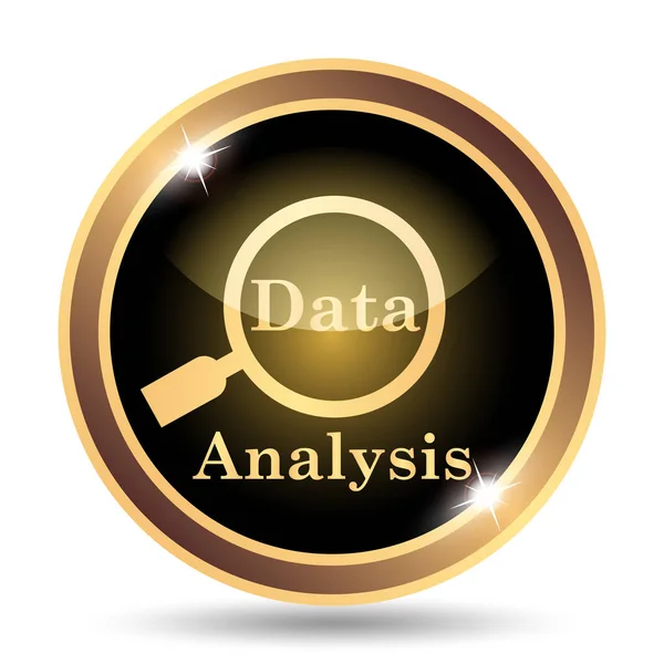Icono de análisis de datos — Foto de Stock