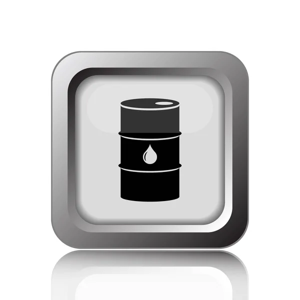 Oil barrel icon — Stock Photo, Image