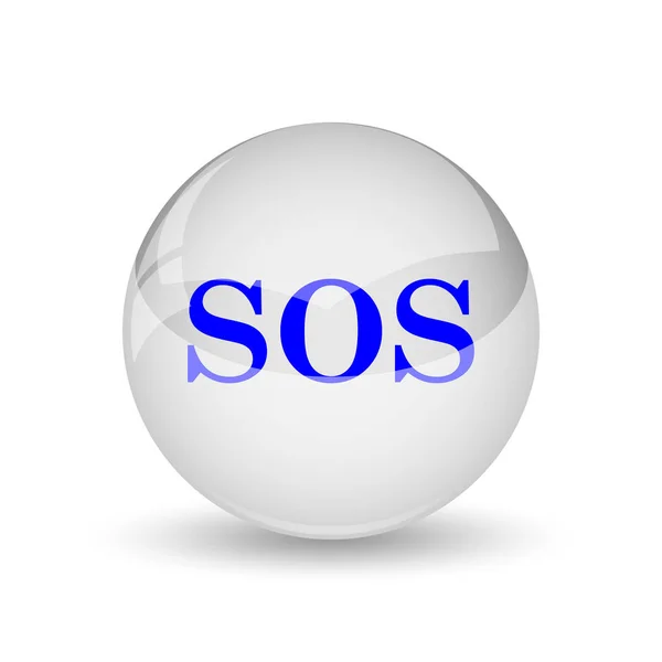 Icono SOS — Foto de Stock