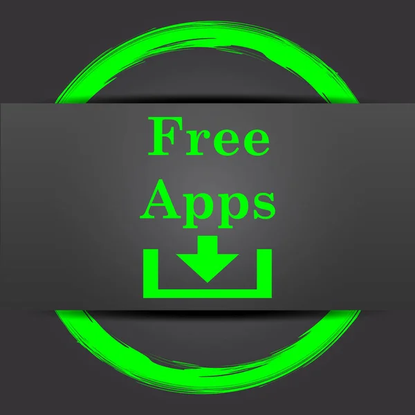 Gratis apps pictogram — Stockfoto