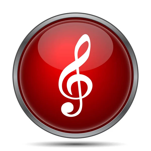 Icono de la nota musical — Stockfoto
