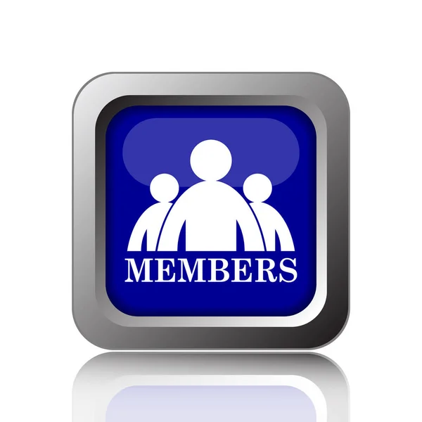 Members icon — Stock Photo, Image