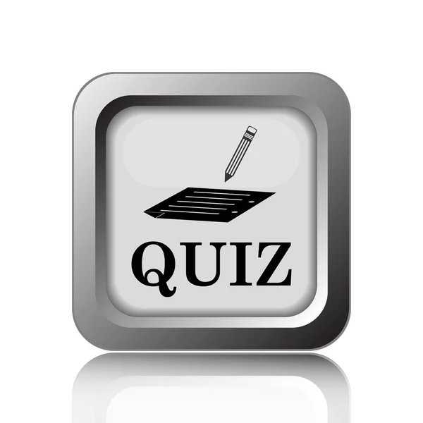 Quiz-pictogram — Stockfoto