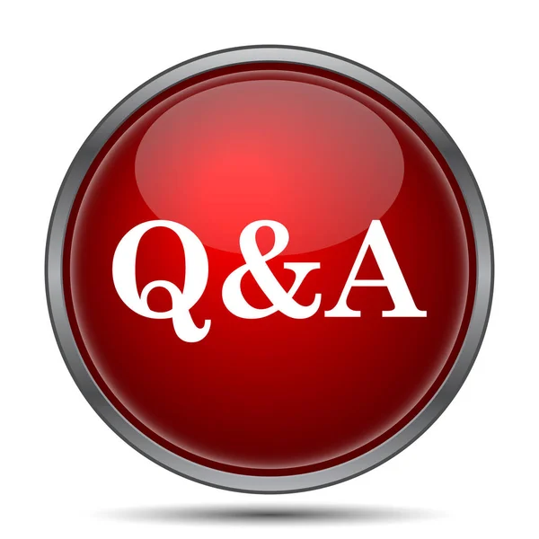 Q&A icon — Stock Photo, Image