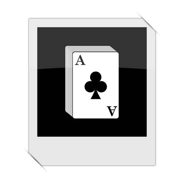 Pakli kártya ikon — Stock Fotó