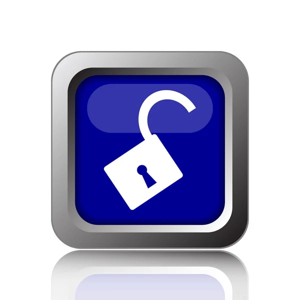 Open lock icon — Stock Photo, Image