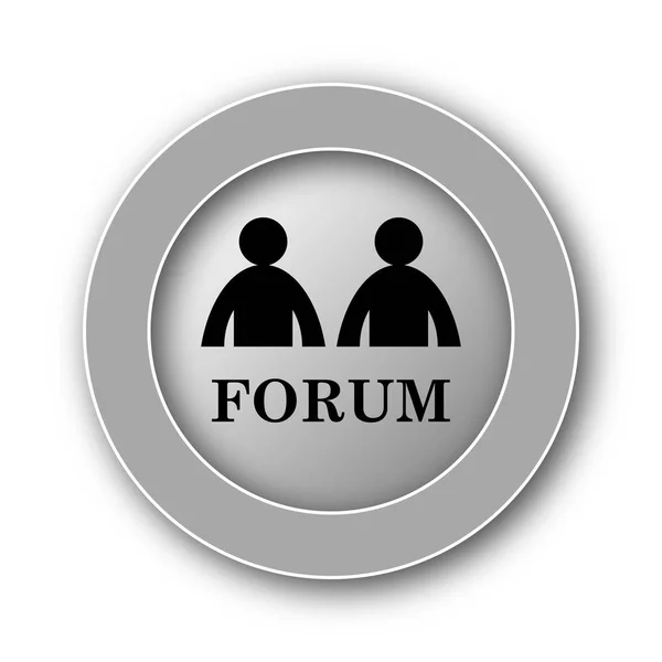 Forum ikona — Zdjęcie stockowe