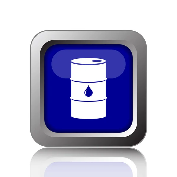 Oil barrel icon — Stock Photo, Image