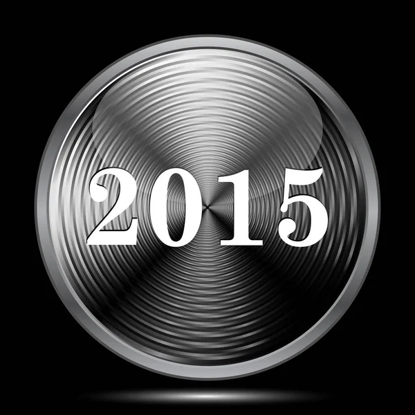 Año 2015 icono — Foto de Stock