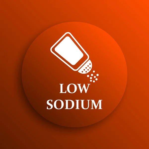 Low sodium icon — Stock Photo, Image