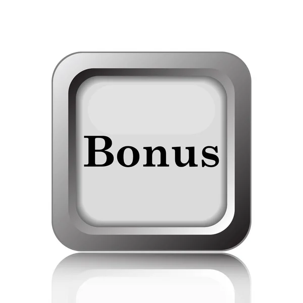 Bonus Simgesi Beyaz Arka Plan Üzerinde Internet Düğmesi — Stok fotoğraf