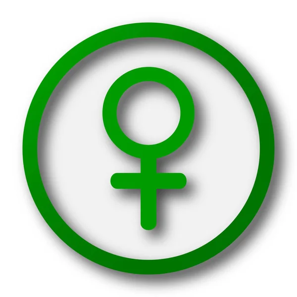 Female sign icon — Stock Photo, Image