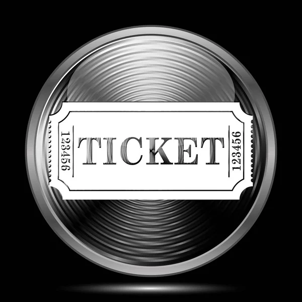 Cinema ticket icon — Stock Photo, Image