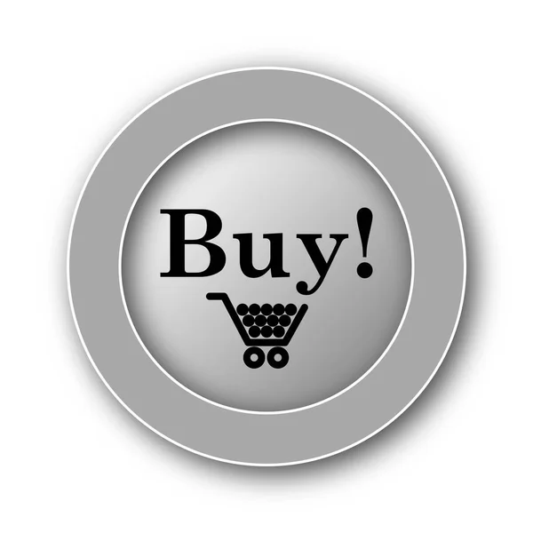 Comprar Ícone Botão Internet Fundo Branco — Fotografia de Stock