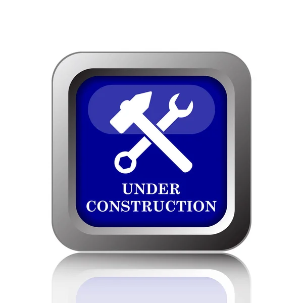 Onder constructie pictogram — Stockfoto