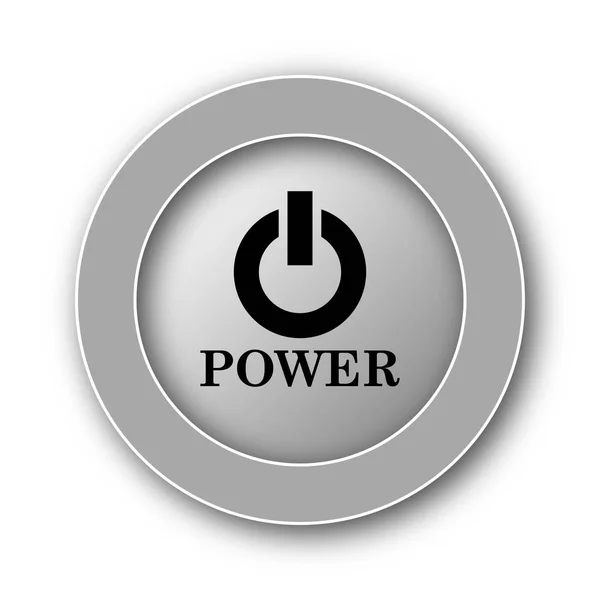 Power knappikonen — Stockfoto