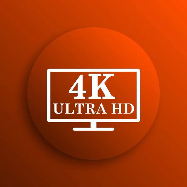Ultra Symbol Internet Taste Auf Orangefarbenem Hintergrund — Stockfoto