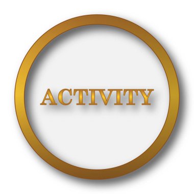 Etkinlik simgesi. Beyaz arka plan üzerinde Internet düğmesi