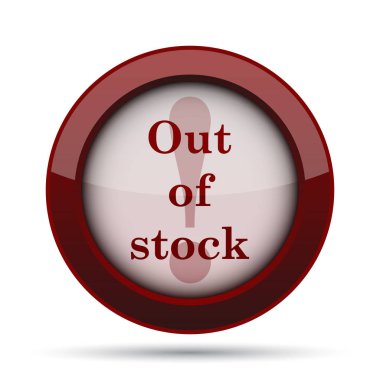 Hisse senedi simgesi dışında. Beyaz arka plan üzerinde Internet düğmesi.