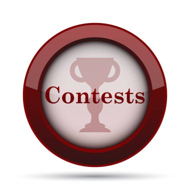 Yarışmalar simgesi. Beyaz arka plan üzerinde Internet düğmesi.