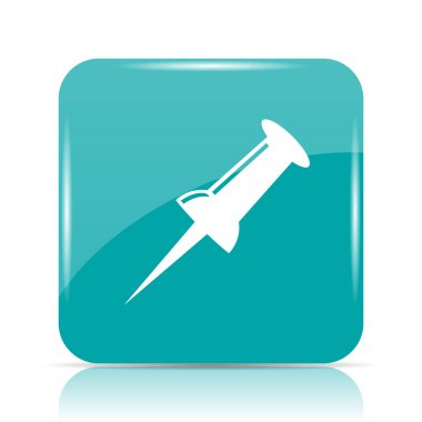 PIN simgesi. Beyaz arka plan üzerinde Internet düğmesi