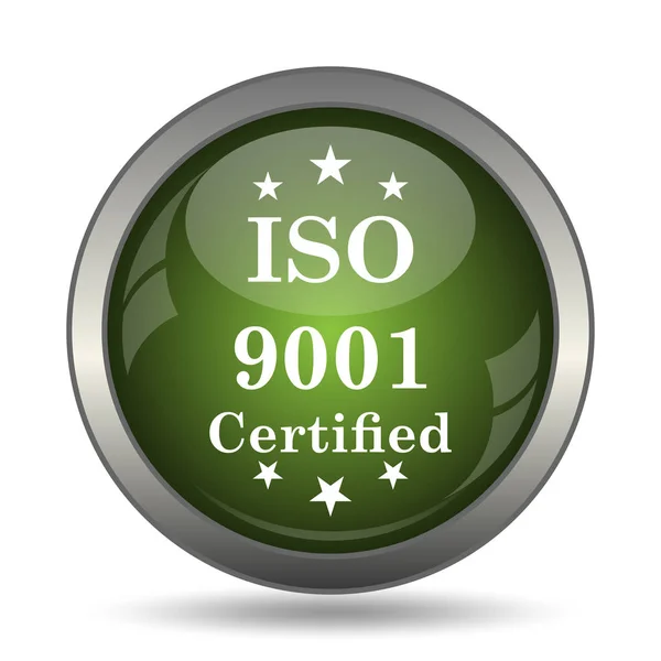 Иконка ISO9001 — стоковое фото