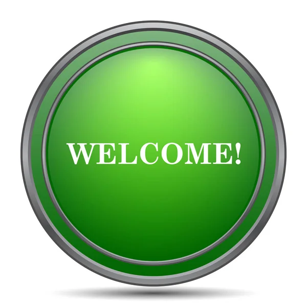 Welcome icon — Stock Photo, Image