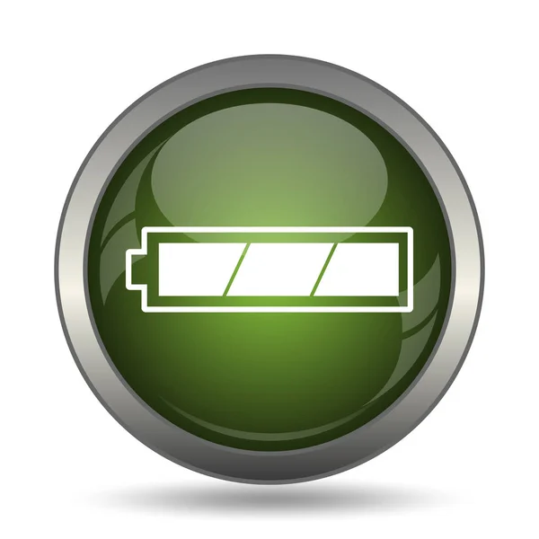 Fully charged battery icon — Zdjęcie stockowe