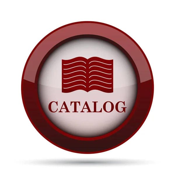 Catalog icon. Internet button on white background.