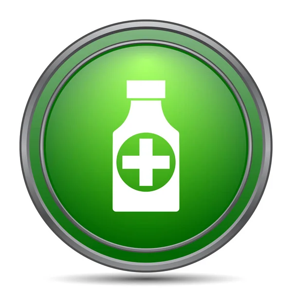 Pills bottle  icon — Stock Photo, Image