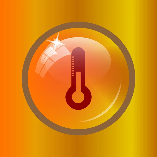 Thermometer pictogram — Stockfoto