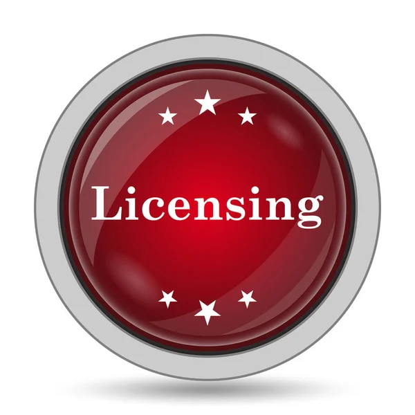 Icono de licencia — Foto de Stock