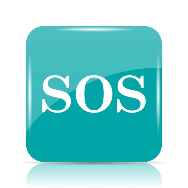 SOS icon — Stock Photo, Image