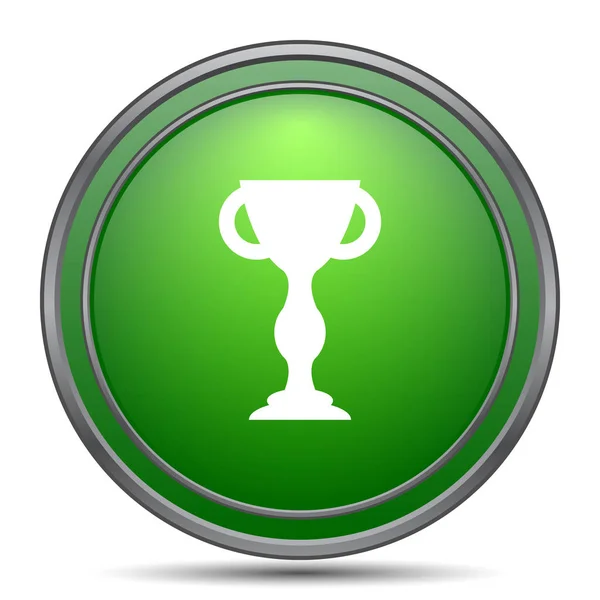 Winners Cup Icon Internet Button White Background — Stock Photo, Image