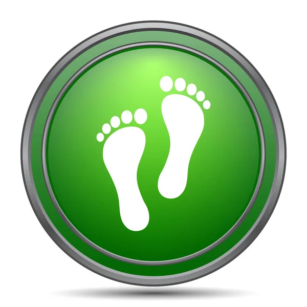 Foot print icon — Stock Photo, Image