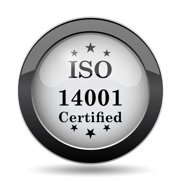 Иконка ISO14001 — стоковое фото